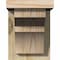 Ekena Millwork Monterey Rough Sawn Corbel w/Backplate, Douglas Fir, 6"W x 8"D x 8"H COR06X08X08MON01RDF - alternate 4